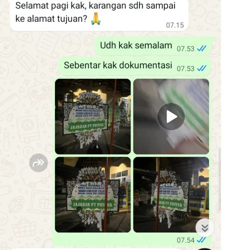 Pengiriman Papan Bunga Selamat Lagoa