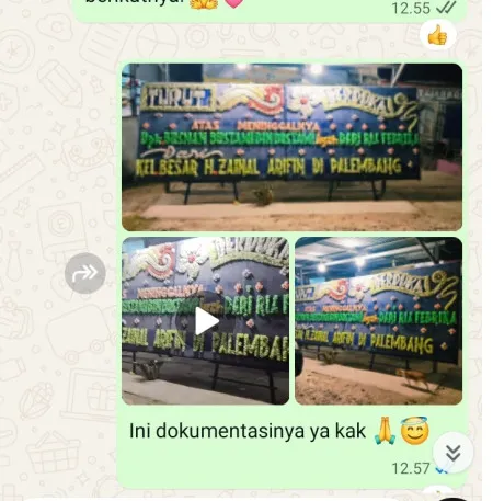 Pengiriman Papan Bunga Duka Lagoa
