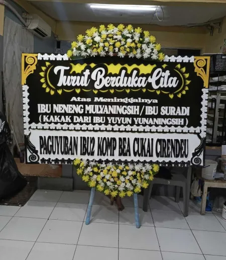 Papan Bunga Duka Lagoa